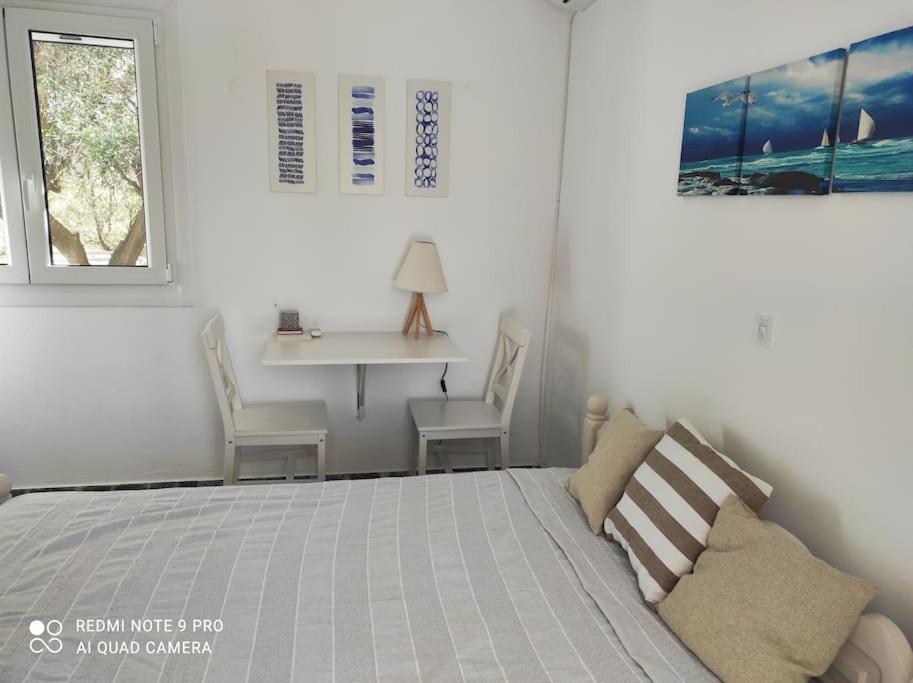 White Villa In Olive Trees And Seaview To Panagia Almiropótamos Zewnętrze zdjęcie
