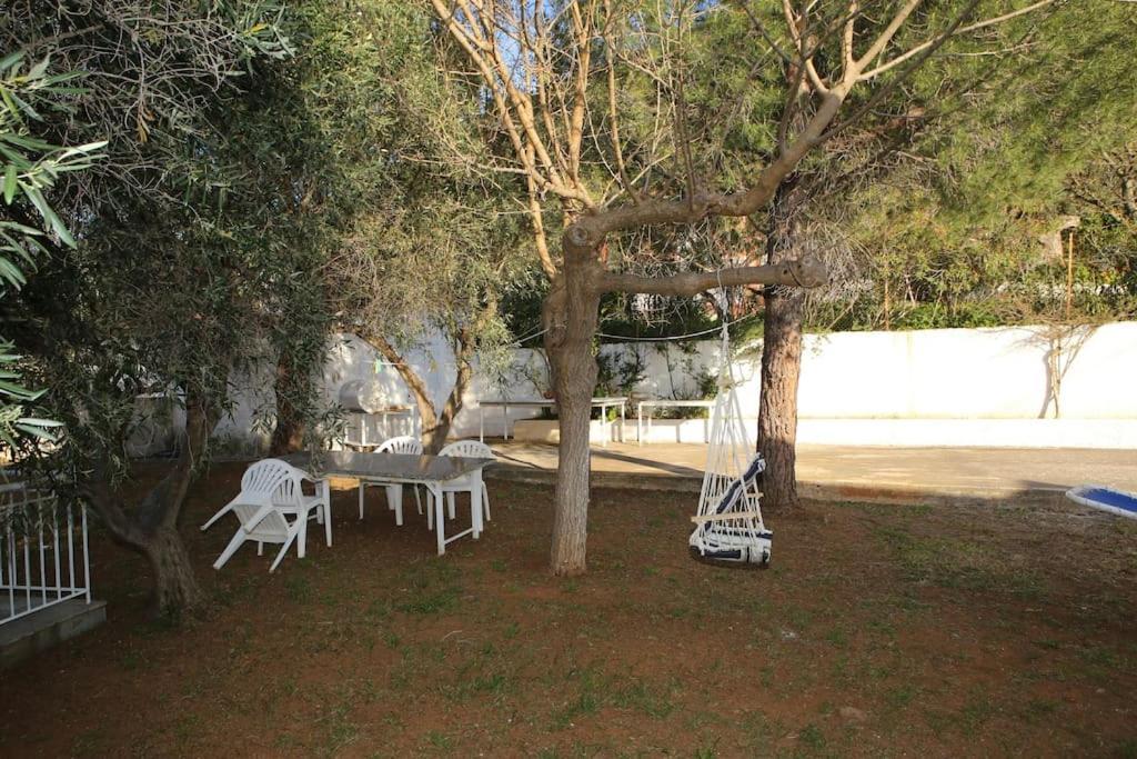 White Villa In Olive Trees And Seaview To Panagia Almiropótamos Zewnętrze zdjęcie