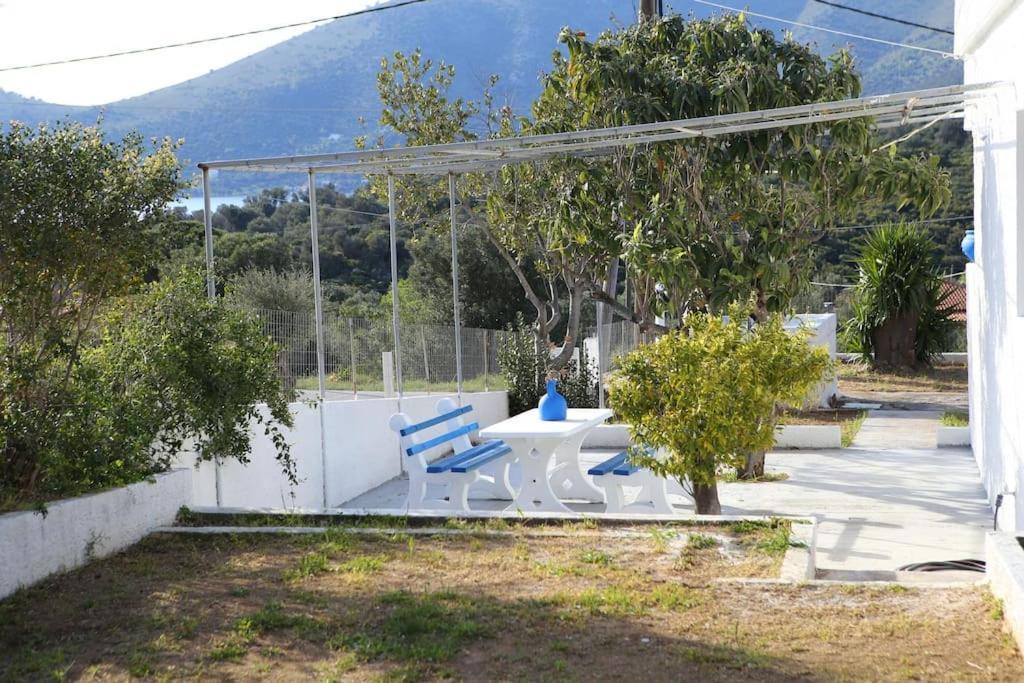 White Villa In Olive Trees And Seaview To Panagia Almiropótamos Zewnętrze zdjęcie
